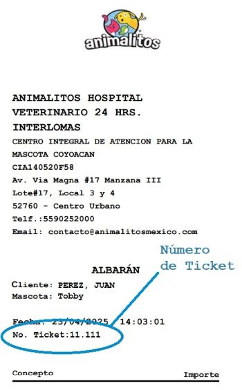 imagen descriptiva de un ticket de compra de animalitos